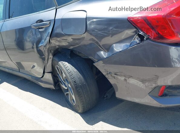 2HGFC2F71HH550365 2017 HONDA CIVIC Gray Вид спереду