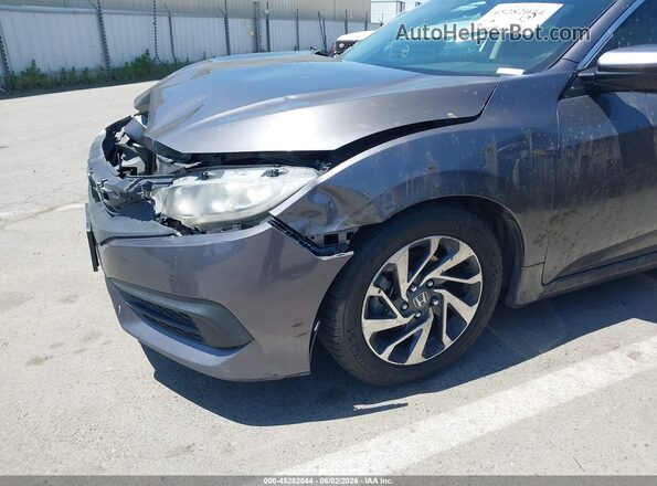 2HGFC2F71HH550365 2017 HONDA CIVIC Gray 
