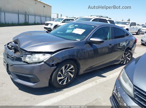 2HGFC2F71HH550365 2017 HONDA CIVIC Gray 