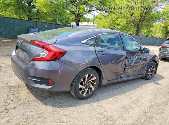 2HGFC2F71JH513628 2018 HONDA CIVIC Charcoal Հետևի աջ