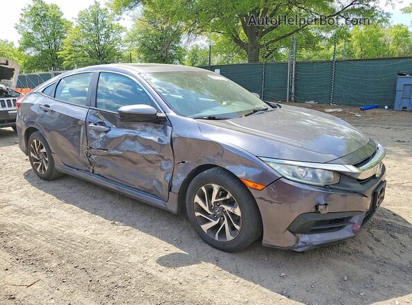 2HGFC2F71JH513628 2018 HONDA CIVIC Charcoal Առջևի աջ