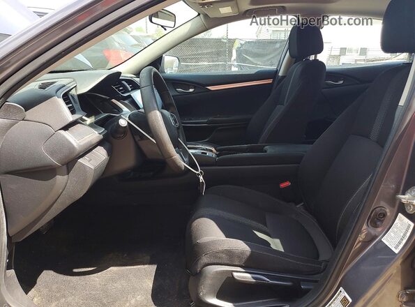 2HGFC2F71JH513628 2018 HONDA CIVIC Charcoal Սալոնի դիմացի տեսք