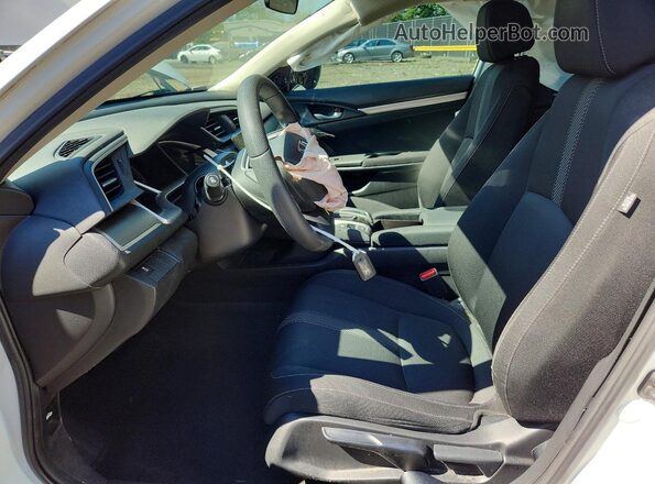 2HGFC2F71JH554339 2018 HONDA CIVIC Silver Вид салону спереду