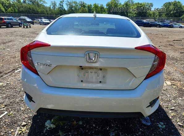 2HGFC2F71JH554339 2018 HONDA CIVIC Silver Вид ззаду