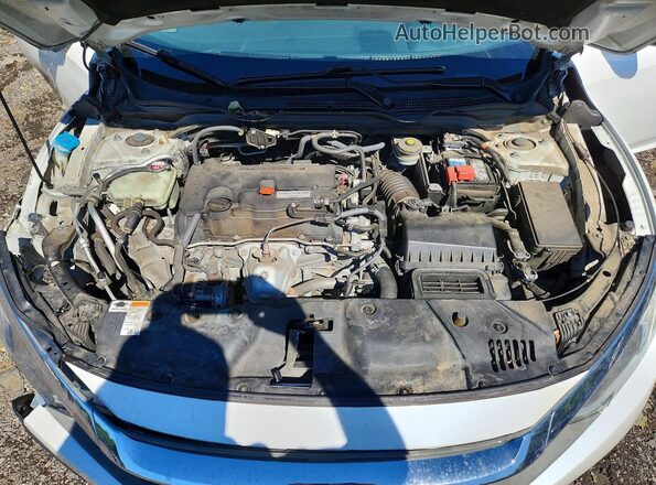 2HGFC2F71JH554339 2018 HONDA CIVIC Silver Вид задньої частини салону
