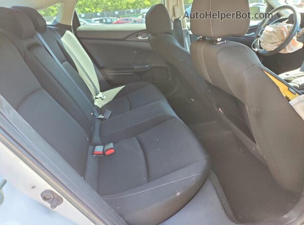 2HGFC2F71JH554339 2018 HONDA CIVIC Silver Вид задніх сидінь