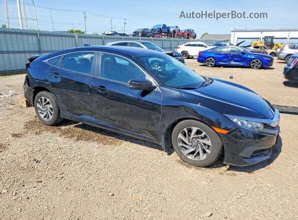 2HGFC2F71JH601322 2018 HONDA CIVIC Black Front right