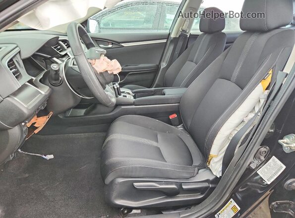 2HGFC2F71JH601322 2018 HONDA CIVIC Black Front interior view