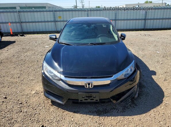 2HGFC2F71JH601322 2018 HONDA CIVIC Black Front view