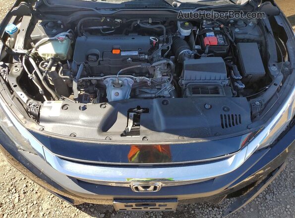 2HGFC2F71JH601322 2018 HONDA CIVIC Black Rear interior view