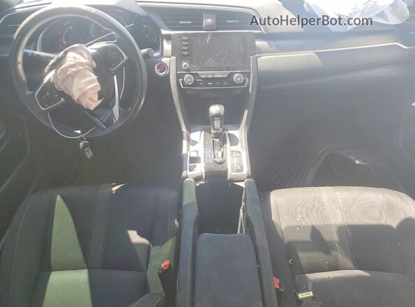 2HGFC2F71LH034452 2020 HONDA CIVIC White წინა პანელის ხედი