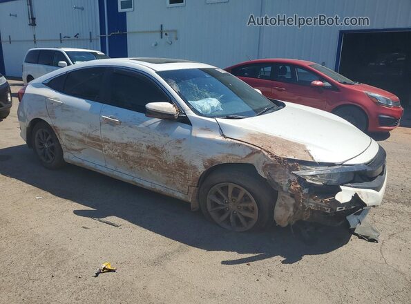 2HGFC2F71LH034452 2020 HONDA CIVIC White წინა მარჯვენა