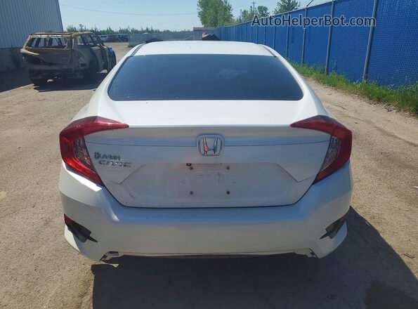 2HGFC2F71LH034452 2020 HONDA CIVIC White უკანა ხედი