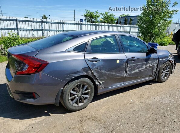 2HGFC2F71MH010301 2021 HONDA CIVIC Gray 