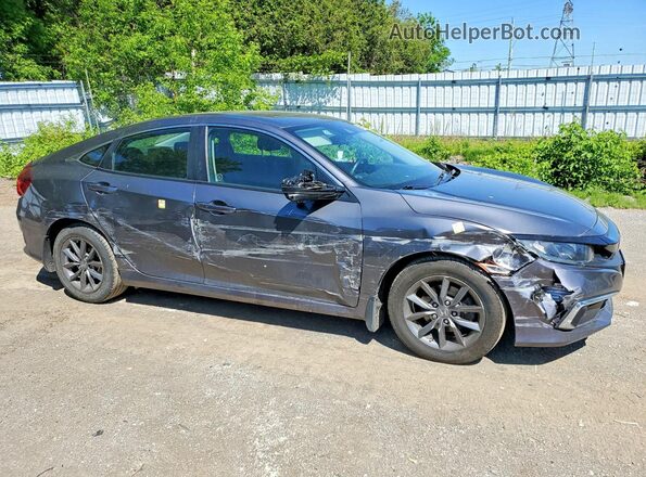 2HGFC2F71MH010301 2021 HONDA CIVIC Gray 