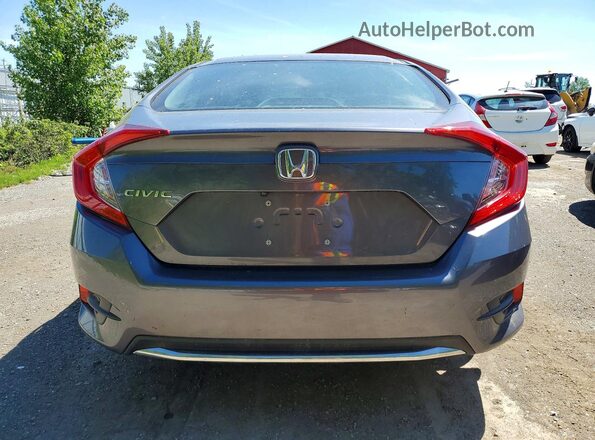 2HGFC2F71MH010301 2021 HONDA CIVIC Gray 