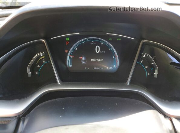 2HGFC2F71MH010301 2021 HONDA CIVIC Gray 