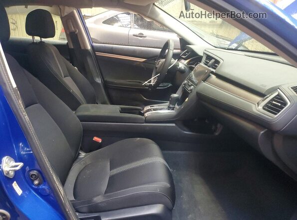 2HGFC2F72GH016404 2016 HONDA CIVIC Blue წინა სალონის ხედი