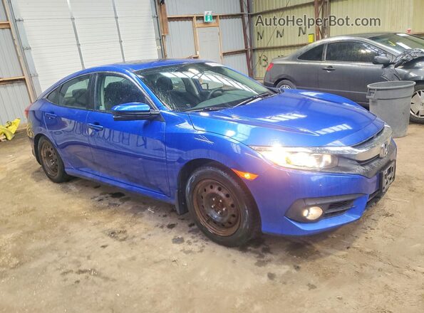 2HGFC2F72GH016404 2016 HONDA CIVIC Blue წინა მარჯვენა
