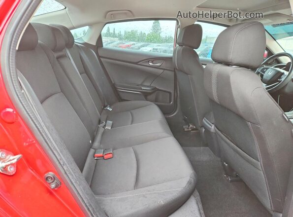 2HGFC2F72GH545772 2016 HONDA CIVIC Red Вид задніх сидінь