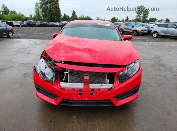 2HGFC2F72GH545772 2016 HONDA CIVIC Red Вид спереду