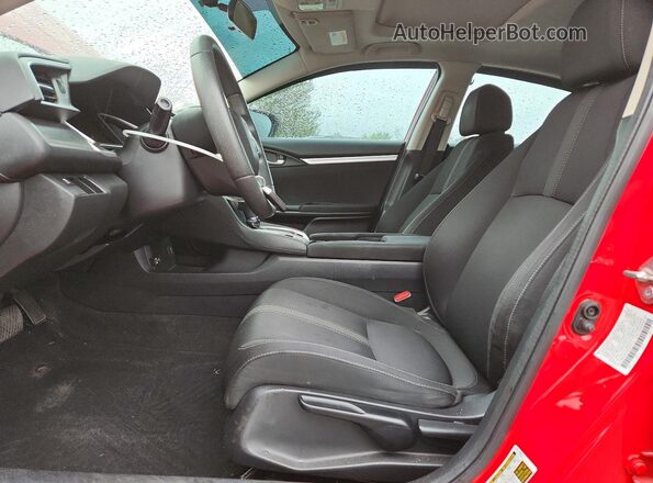 2HGFC2F72GH545772 2016 HONDA CIVIC Red Вид салону спереду