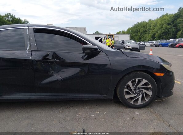 2HGFC2F72HH524700 2017 HONDA CIVIC Black Widok z przodu