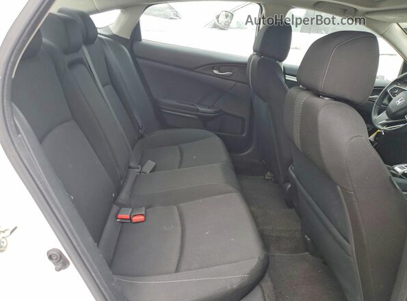 2HGFC2F72HH536006 2017 HONDA CIVIC White Հետևի նստատեղերի տեսք