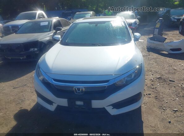 2HGFC2F72HH551556 2017 HONDA CIVIC White Вид щитка приладів