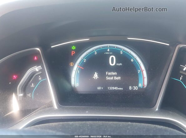 2HGFC2F72HH551556 2017 HONDA CIVIC White Вид задніх сидінь