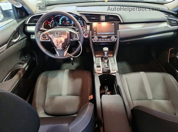 2HGFC2F72HH558863 2017 HONDA CIVIC White Dashboard view