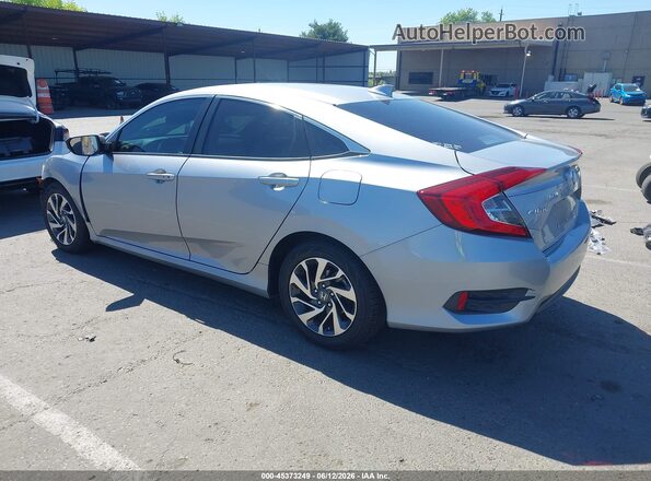 2HGFC2F72JH540370 2018 HONDA CIVIC Silver Tył lewy