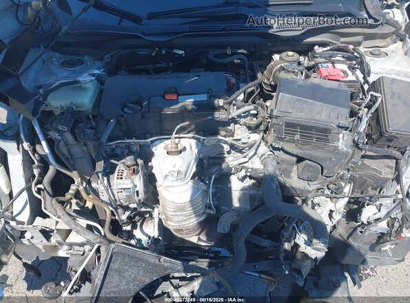 2HGFC2F72JH540370 2018 HONDA CIVIC Silver Widok z tyłu