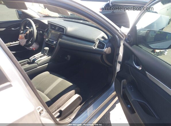 2HGFC2F72JH540370 2018 HONDA CIVIC Silver Widok wnętrza z przodu