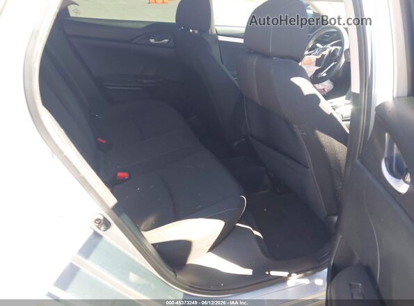2HGFC2F72JH540370 2018 HONDA CIVIC Silver Widok naklejki z numerem VIN