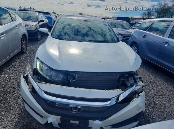 2HGFC2F72JH575782 2018 HONDA CIVIC White წინა ხედი