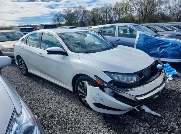 2HGFC2F72JH575782 2018 HONDA CIVIC White წინა მარჯვენა