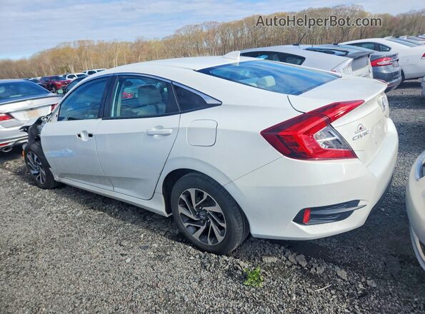 2HGFC2F72JH575782 2018 HONDA CIVIC White უკანა მარცხენა