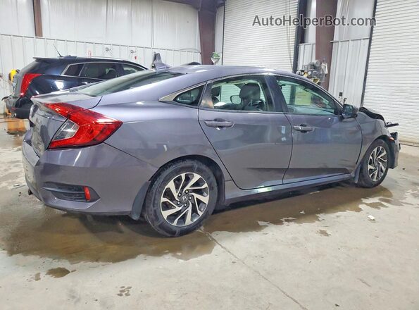 2HGFC2F72JH583526 2018 HONDA CIVIC Gray უკანა მარჯვენა