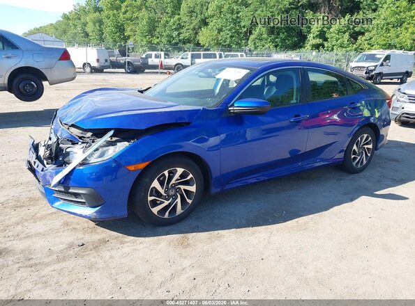 2HGFC2F72JH594963 2018 HONDA CIVIC Синий 