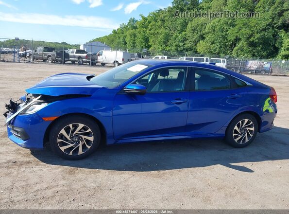 2HGFC2F72JH594963 2018 HONDA CIVIC Синий 
