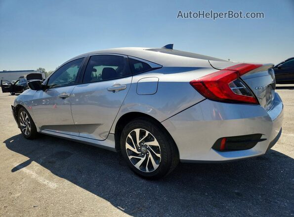 2HGFC2F72JH610868 2018 HONDA CIVIC Silver უკანა მარცხენა