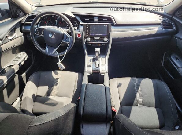 2HGFC2F72JH610868 2018 HONDA CIVIC Silver წინა პანელის ხედი