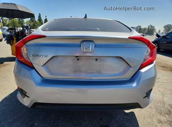 2HGFC2F72JH610868 2018 HONDA CIVIC Silver უკანა ხედი