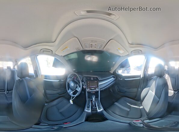2HGFC2F72JH610868 2018 HONDA CIVIC Silver სალონის 360-გრადუსიანი ხედი