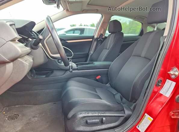 2HGFC2F72LH005140 2020 HONDA CIVIC Red წინა სალონის ხედი