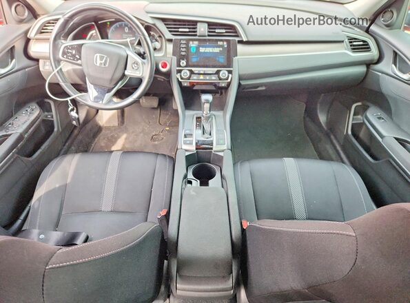 2HGFC2F72LH005140 2020 HONDA CIVIC Red წინა პანელის ხედი