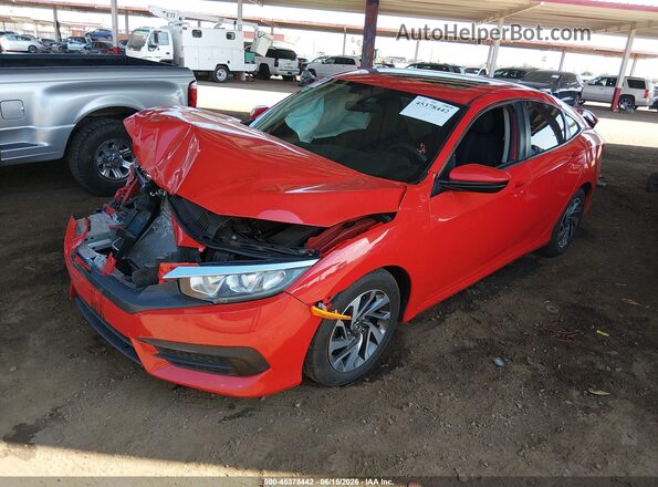 2HGFC2F73GH547871 2016 HONDA CIVIC Red Передня ліва чверть