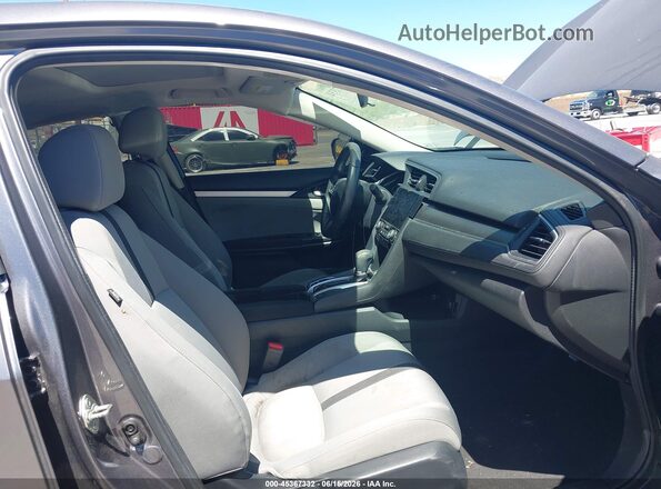 2HGFC2F73HH523023 2017 HONDA CIVIC Gray Vista interior delantera