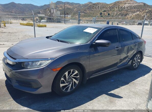 2HGFC2F73HH523023 2017 HONDA CIVIC Gray Vista interior de 360 grados